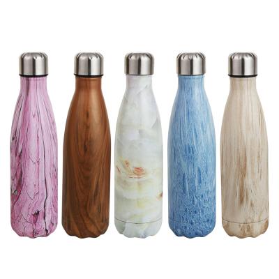 Chine Sustainable Cola Shaped Bottle Double Wall Vacuum Insulated Logo Stainless Steel Sports Water Hot And Cold Custom Bottle à vendre