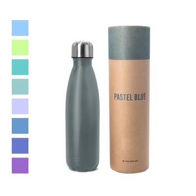 China Double wall insulated water bottle cola shaped high quality sustainable cola style vacuum flask stainless steel water bottle zu verkaufen