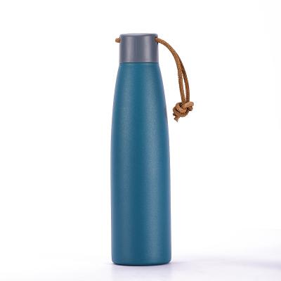 China Sustainable Eco Friendly 304 Stainless Steel Sport Cola Shape 550ML Water Bottle For School à venda