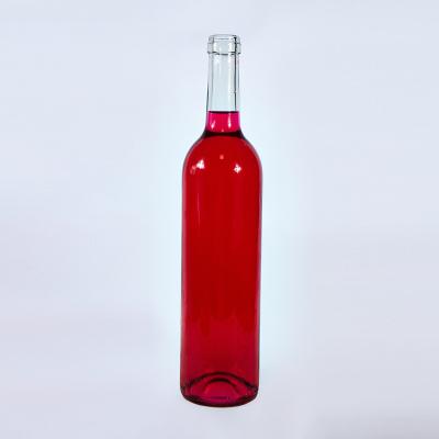 China Excellent Quality Beverage Wine Glass Bottle Empty Red Wine Bottle 750ml 500ml for sale