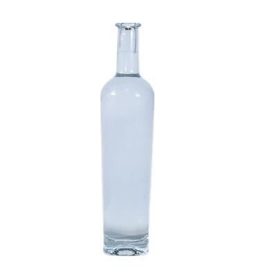 China Beverage Frame Custom Shape 375ml 500ml 700ml 750ml Unique Shaped Glass Bottles For Vodka Spirit Rum Whiskey Bottle - Custom Purchase Sha Frame for sale