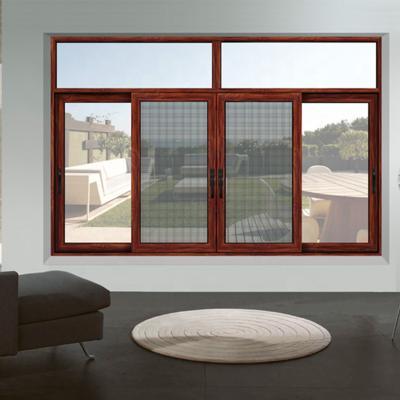 China Aluminum Window Sash Fly Screen Designs Sliding Window Price Sliding for sale