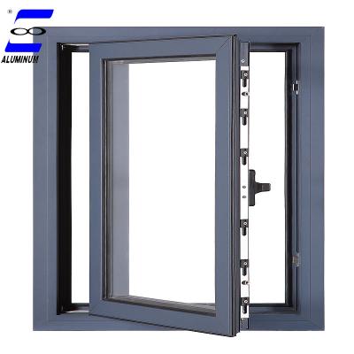 China Magnetic Screen China Sound Proof Aluminum Tilt And Rotate Windows Images for sale