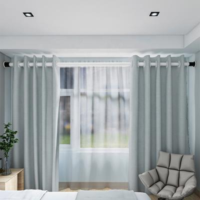 China No Drilling Wholesale Shower Curtain Rod Telescopic Adjustable Spring Curtain Rod No Drilling for sale