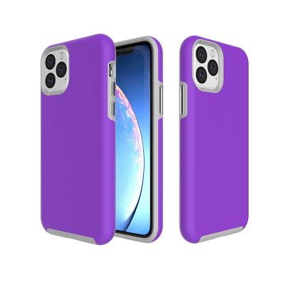 China 2 in 1 design HWcase 2020 universal hot selling 2 in 1 PC TPU products cell phone cases for apple iphone 11 phone for sale