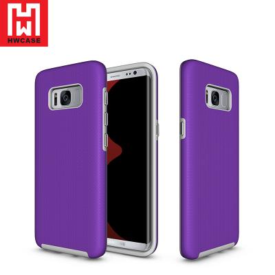 China Bulk Buy China Luxury Design Anti-drop Shockproof With Electroplating Buttons Tpu And PC 2 In 1 Rugged Phone Case For S8 Case for sale