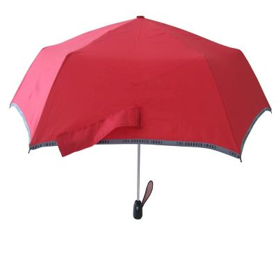 China Minimalist 21LED Handle Gift Fold Umbrella Fiberglass Ribs With Metal Shaft for sale