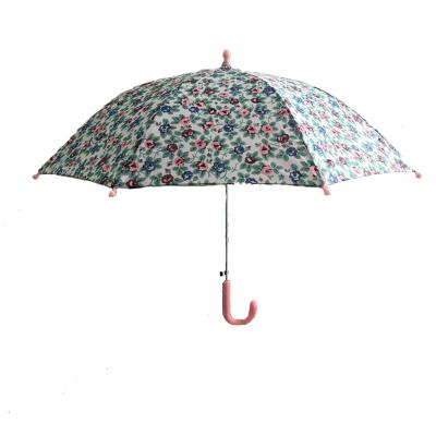 China Factory Wholesale Modern Custom 8 Inch Semi-automatic Semi-automatic Ribs Cartoon 15 Small Umbrella For Kids for sale