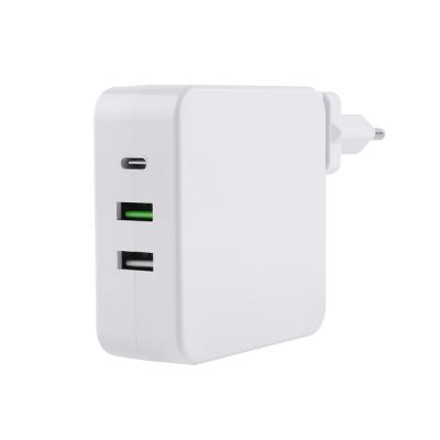 China 90W LAPTOP USB C Wall Charger 3 USB Charging Station Travel Adapter 3 Port Charger with One 87W Power Supply Port and 18W QC 3.0 Port for sale