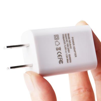 China Mobile Phone 5v 1a Usb Wall Charger Micro Usb Travel Charger With Single Port, EU USA Plug Charger For Smart Phone for sale