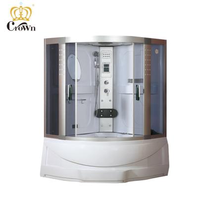 China Hangzhou Modern Steam Shower And Luxury Whirlpool Bath , Personal Steam Shower Cabin With Tub for sale