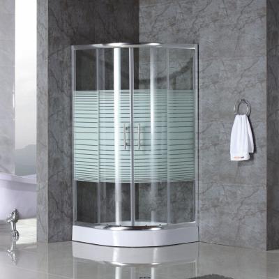 China Modern Shower Enclosure Tempered Glass Base Type With Shower Tray HG-8626-1 for sale