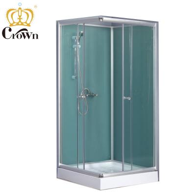 China Modern Modular Corner Enclosure Shower Door Bathroom Built In Acrylic Shower Room HG-8644 for sale