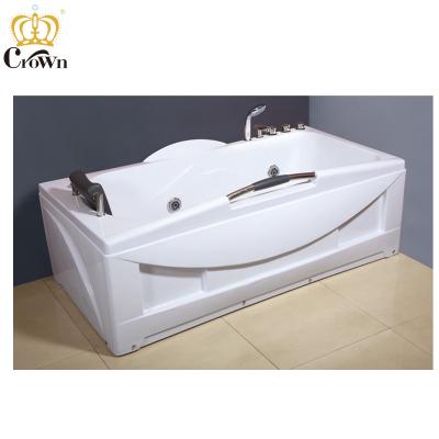 China Modern Standard Shape Bathroom Free Standing Acrylic Massage Bathtubs And Whirlpools for sale