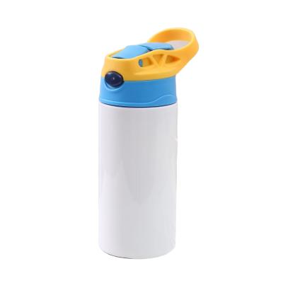 China 2022 Hot Sale Vacuum Flasks Stainless Steel Straw Sports Cute Kids Water Eco-friendly Thermo Bottles for sale