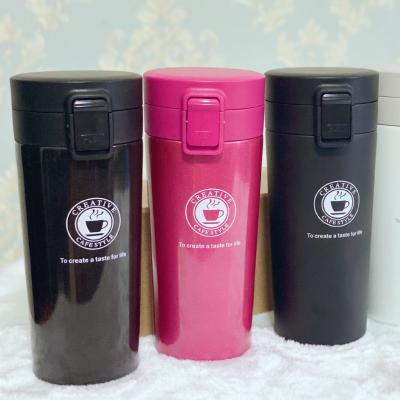 China 2022 New Stainless Steel Vacuum Flask Water Bottles Sustainable Outside Volume for sale