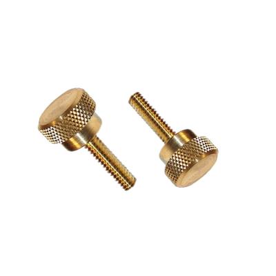 China China Wholesale Carbon Steel Pan Flat Head Thumb Brass Nut Torx Knurled Barrel Shoulder Screw for sale