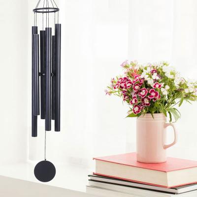 China Minimalist Commemoration Loved Ones Outdoor Garden Decoration Metal Wind Chimes Retro Music Wind Chimes for sale