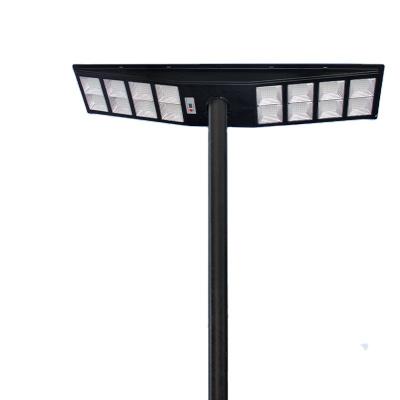 China Green Renewable Energy Lighting all in one Outdoor Waterproof Ip65 300w 400w 500w Light Control Radar Induction Solar Street Lights Led Lamp With Remote for sale