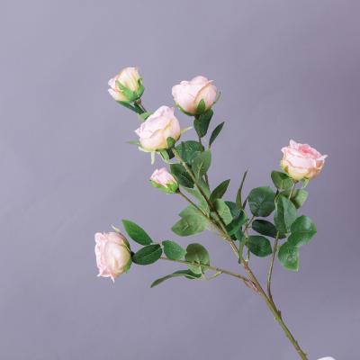 China Wholesale Artificial Rose Home Decoration Wedding Fashional Flowers Silk Flowers for sale