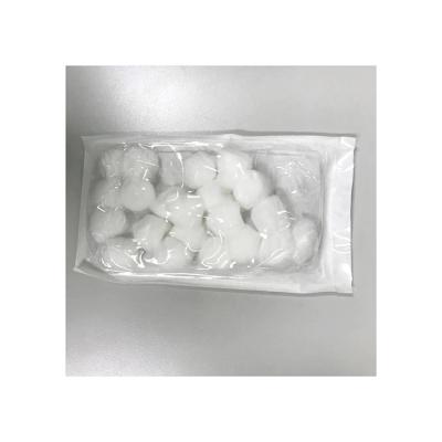 China good quality eco-friendly medical absorbent 100% organic cotton cotton ball for sale