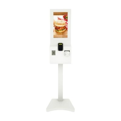 中国 21 Inch Digital Signage Display Touch Screen Self Service Pos For Restaurant 販売のため