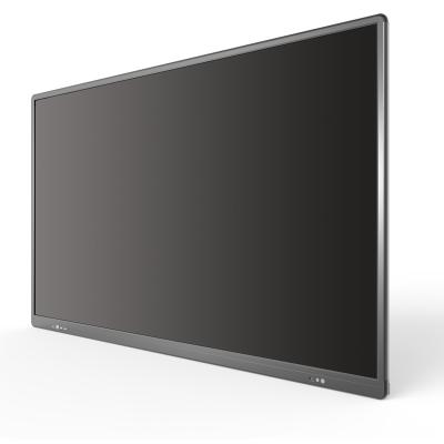 China Wall Mounted Smart Presentation 55 Inch 20 Point Infrared Touch Screen Flat Panel Te koop