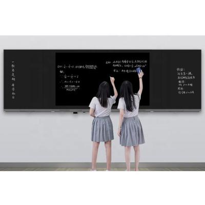 China 75 86 98 Inch Smart Board Black Classroom Interactive Smart Nano Eco - Friendly en venta