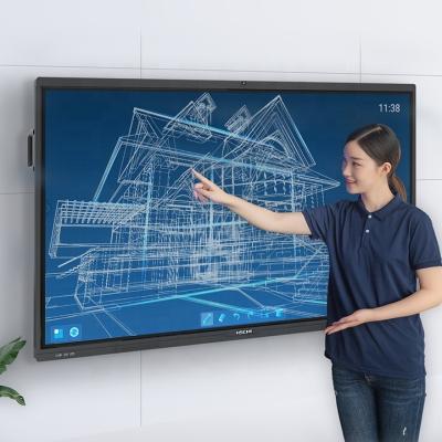 China FVASEE E School Series 65 Inch Interactive Touch Screen with Built-in Camera QR Screen Share for Meeting School for sale