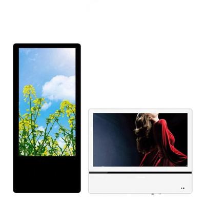 中国 21.5 Inch Wall Mounted Advertising Screen For Elevator Buildings Advertising With 4G Network Version 販売のため