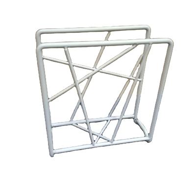 China Modern Metal Nordic Modern White Table Cloth Napkin Paper Holder For Restaurant for sale