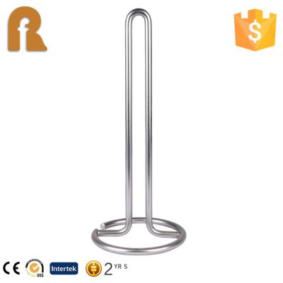 China Kitchen Kitchen Roll Paper Towel Metal Rack Holder for sale