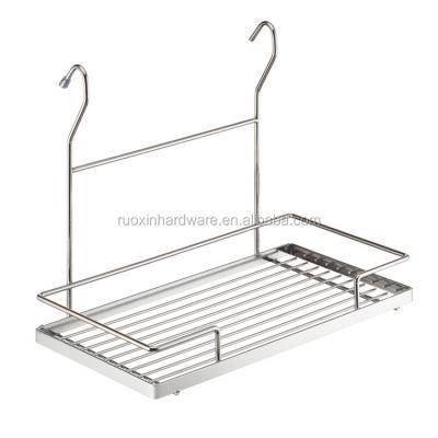 China Eco-Friendly Hot Sale Square Bathware Shelf Bathroom Shelf Hanging Shelving Rack for sale