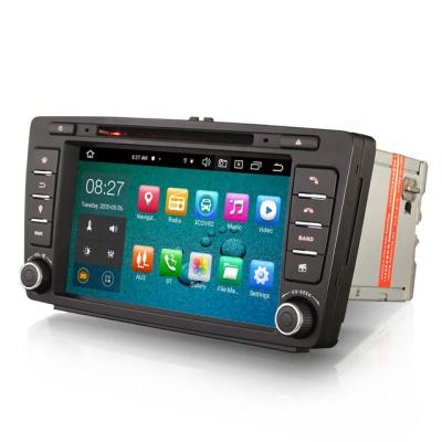 China Sopport Erisin ES8126S 64G CarPlay Gps Navigation Android 10.0 Radio Player For SKODA OCTAVIA for sale