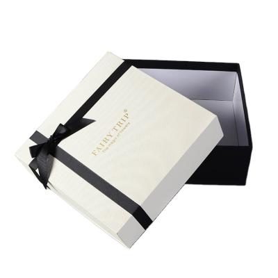 China Recyclable Custom Luxury Cosmetic Base And Lid Box Paper Packaging Gift Box for sale