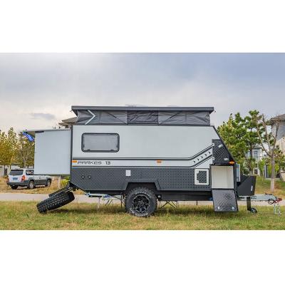 China High quality enhanced COMPAKS rv trailer travel camping caravan for sale