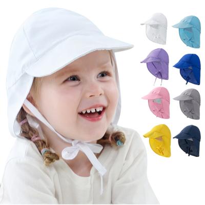 China Wholesale Comfort Summer Baby Boy's Fin Sun Protection Toddler Sun Hat Kids Bucket Hats Breathable for sale