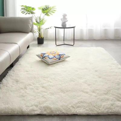 China Simple Design Tea Table Bedroom Bedside Soft Plush Fur Floor Soft Hot Selling Carpet for sale