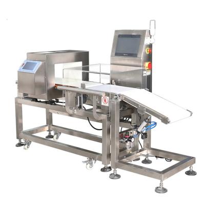 China Easy Operation Metal Detector Checkweigher China Manufacturer Automatic Conveyor Belt Food Production Line for sale