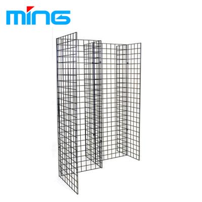 China Classic Store Display Rack Retail Store Gridwall Display Rack for sale