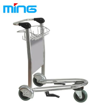 China Airport Cart Airport Trolley Design Luggage Cart With Hand Brake for sale