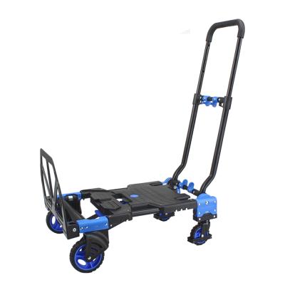 China Transport Platform Hand Telescopic Collapsible Mobile Cart for sale