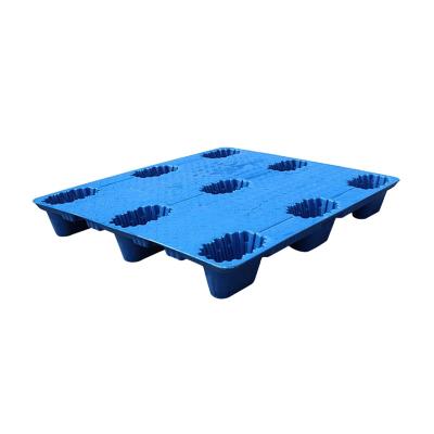 China Double Faced Heavy Duty Recycled HDPE Warehouse Euro Big Plastic Pallet for sale