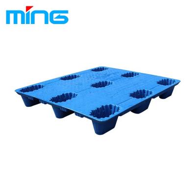 China Durable Single Side Universal Warehouse Transport Storage Stacking Utilize Plastic Pallet for sale