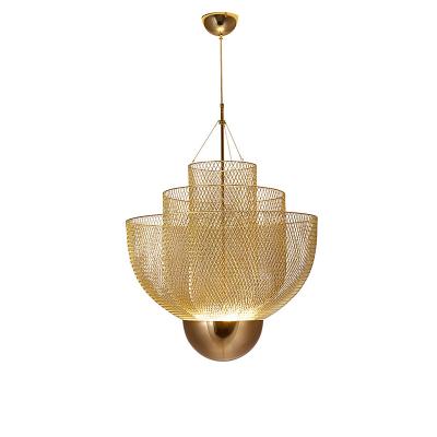 China Modern Post Modern Luxury Hotel LED Lamp Chandelier Pendant Light For Restaurant Villa Lobby for sale