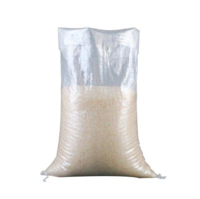 China Transparent Polypropylene Mesh Netting Bags Woven Logo Printing PP For Rice Water Proof for sale