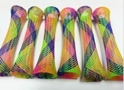 China Kitty Boinks Colorful Flexible Mesh Tubes Cat Toy Pets Products for sale