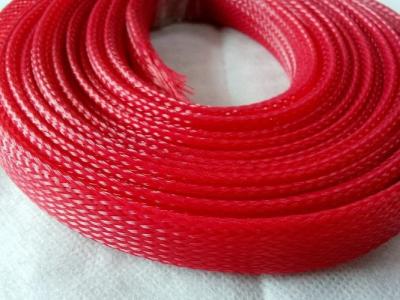 China Sleeving expansível do animal de estimação de Flexo da resistência da chama para a proteção do chicote de fios do fio à venda