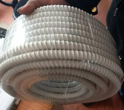 China PVC Reinforced Corrugated Flexible Tubing , Flexible Spiral Tube Organic Insulation for sale