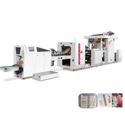 China Hotels Paper Folding Bag Making Machine with Printing (RZJD-G350J) for sale